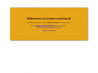 bremen-coaching.de Webseite Vorschau