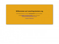 coaching-bremen.org Webseite Vorschau