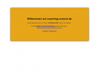 coaching-rostock.de Webseite Vorschau