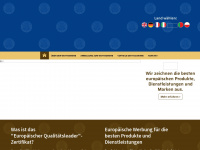 europaischer-qualitatsleader.eu Webseite Vorschau