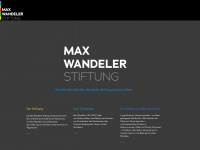 Max-wandeler-stiftung.art