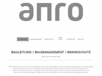 anro-bm.ch Webseite Vorschau