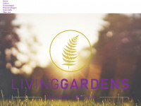 living-gardens.ch Webseite Vorschau