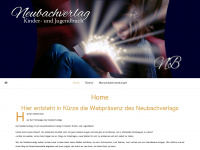neubachverlag.de Webseite Vorschau