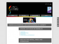 lackaro.com Webseite Vorschau