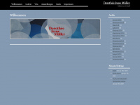 dorothee-irene-mueller.com Webseite Vorschau