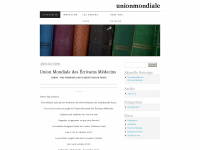 unionmondiale.wordpress.com Webseite Vorschau