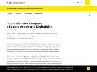 digitalitaet-sozialearbeit.ch Webseite Vorschau