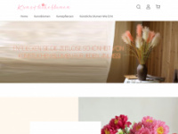 kunstlicheblumen.shop Webseite Vorschau
