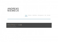 andreas-niemeck.de Webseite Vorschau