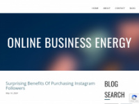 onlinebusinessenergy.jigsy.com Webseite Vorschau