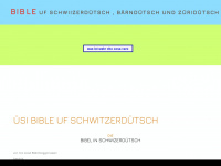 bibel-schwizerdütsch.ch Webseite Vorschau