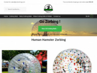 justzorbing.com Webseite Vorschau