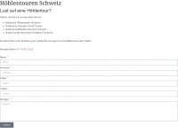 hoehlentouren-schweiz.ch Webseite Vorschau