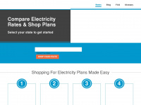 electricityplans.com Webseite Vorschau