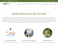 parkklinik-bad-nauheim.de Webseite Vorschau