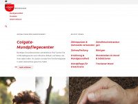 colgate.ch Webseite Vorschau