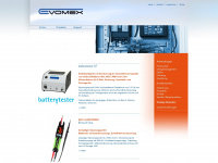 evomex.de Webseite Vorschau