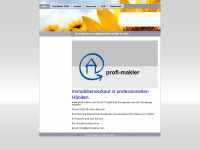 profi-makler.com Webseite Vorschau