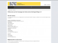kulturverein-geislingen.de Webseite Vorschau