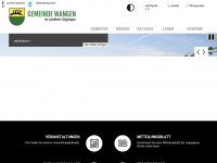 gemeinde-wangen.de Webseite Vorschau