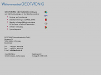 geotronic.de Webseite Vorschau