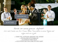 hochzeitstanz.ch Webseite Vorschau