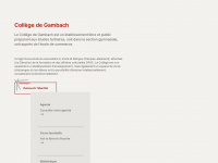 gambach.ch Webseite Vorschau