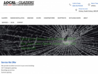 glaziers-oxhey.co.uk Webseite Vorschau