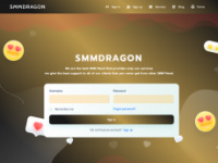 smmdragon.net Webseite Vorschau