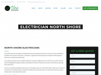 vineelectrical.co.nz Webseite Vorschau