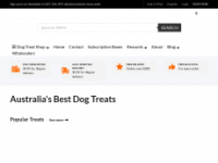 healthydogtreats.com.au Webseite Vorschau