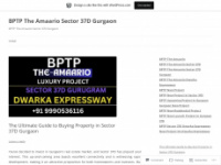 bptptheamaariosector37dgurgaon.health.blog