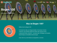 bogen100.de Webseite Vorschau