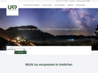 umbriatourism.it Webseite Vorschau