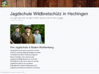 jagdschule-wildbretschuetz.de Webseite Vorschau