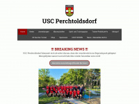 usc-perchtoldsdorf.at Webseite Vorschau