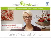 meynphysioteam.de Webseite Vorschau