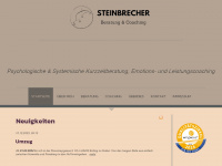 steinbrecher-coaching.de Webseite Vorschau