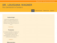 wagner-zahnaerztin-sundern.de Webseite Vorschau