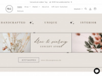 43conceptstore.de Webseite Vorschau