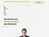 macovis-werbeagentur.de Webseite Vorschau