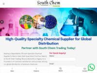 southchemtrading.co.za Webseite Vorschau