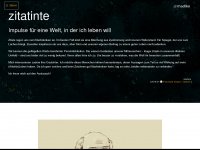 zitatinte.com Webseite Vorschau