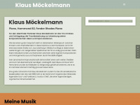 klaus-moeckelmann.de Webseite Vorschau