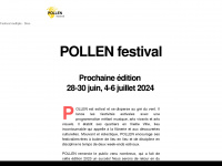 pollenfestival.ch Webseite Vorschau