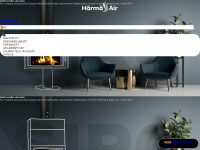 harmaair.com Webseite Vorschau