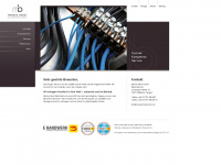 mb-elektrotechnik.com Webseite Vorschau