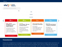 onlinevhs-bw.de Webseite Vorschau