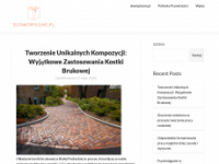 slowopisane.pl Webseite Vorschau